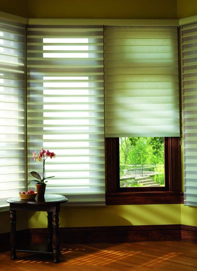 Enjoy the sun with Hunter Douglas Silhouette Shades near Beachwood, Ohio (OH), without UV damage.