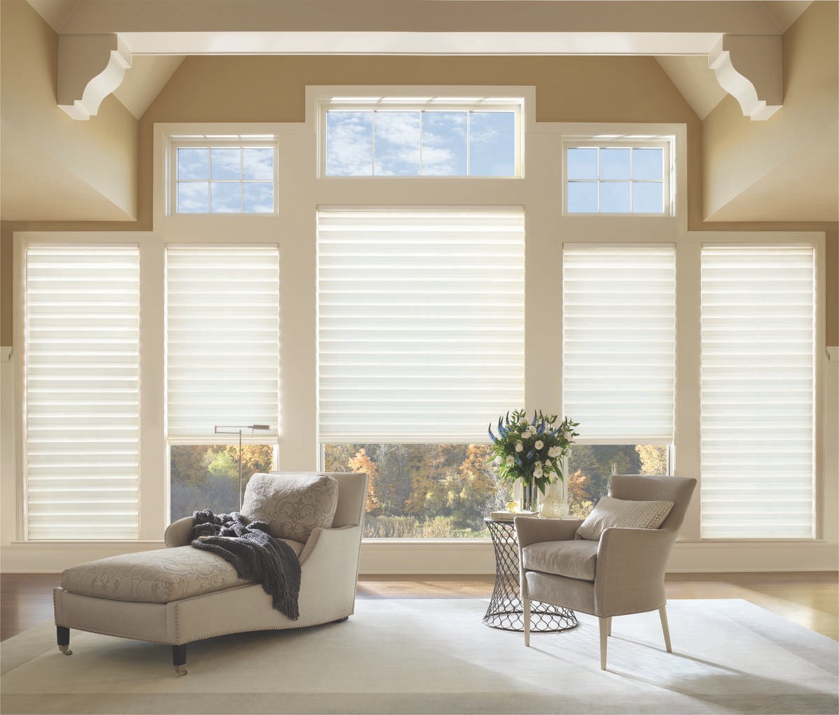 Child-friendly shade options near Beachwood, Ohio (OH), including cordless window treatment designs and styles.