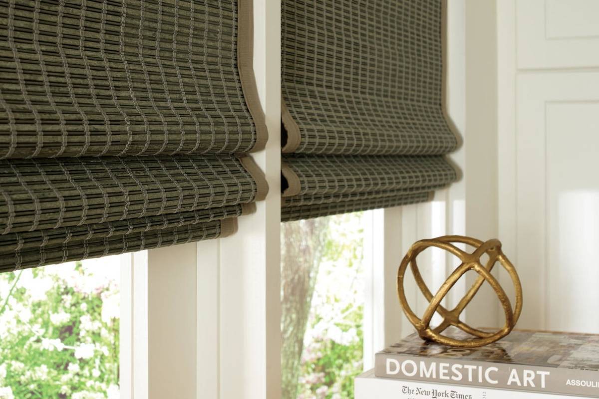 Hunter Douglas Provenance® Woven Wood Shades, wooden window shades, bamboo blinds Near Beachwood, Ohio (OH)