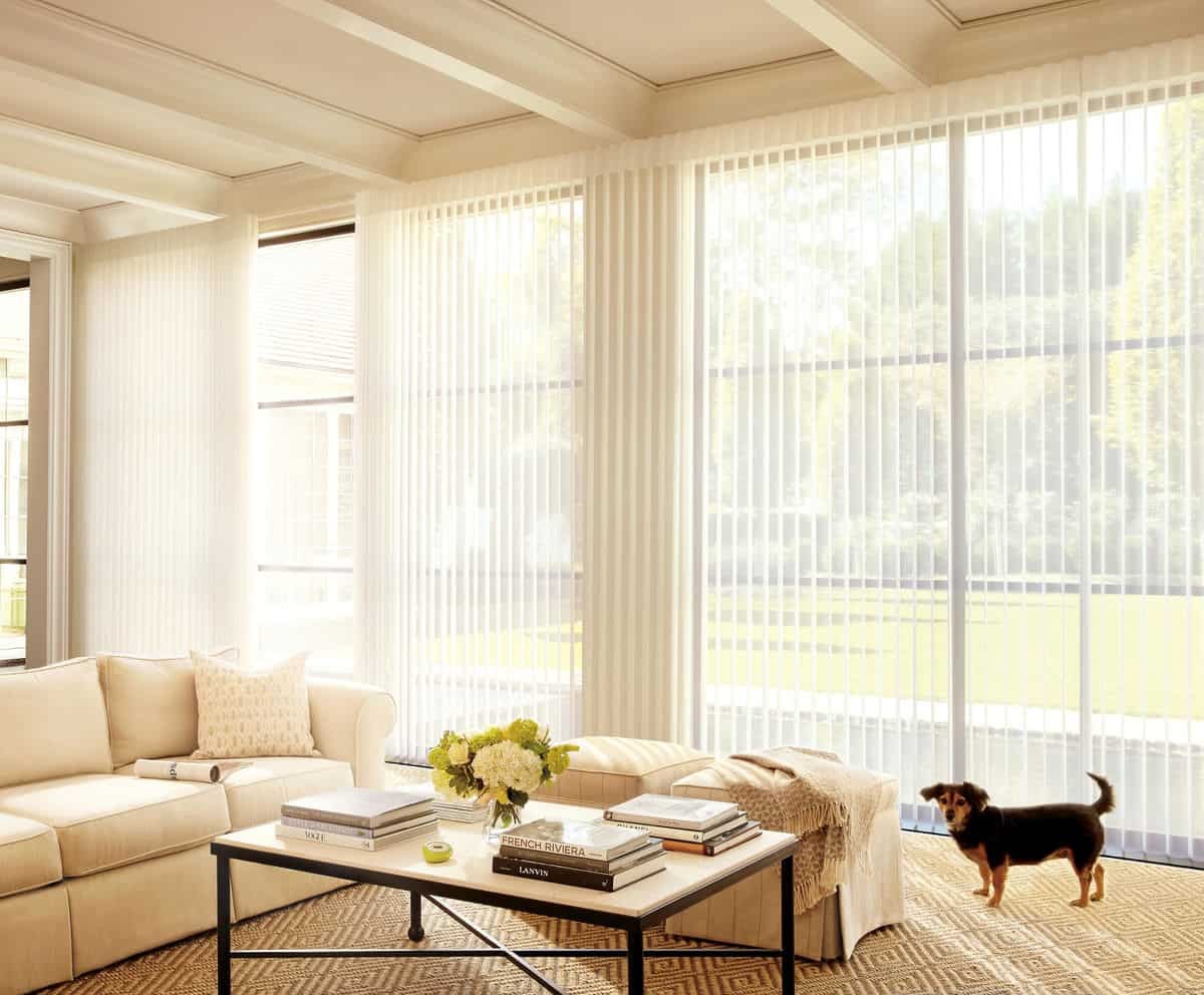 Hunter Douglas Luminette® Privacy Sheers, light-filtering shades, sheer shades, sheer blinds near Beachwood, Ohio (OH).