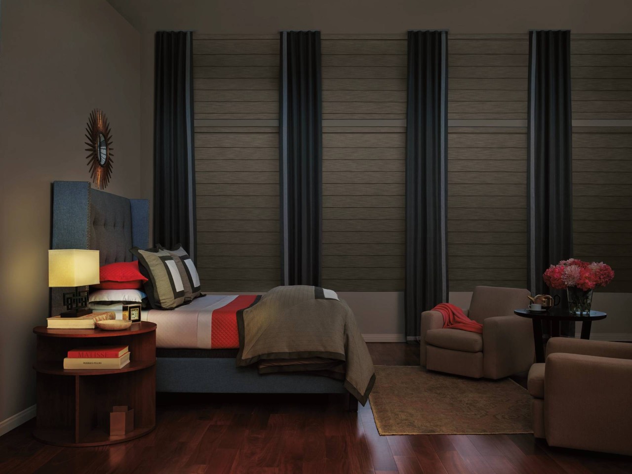 Hunter Douglas Vignette® Roman Shades near Bedford, Ohio (OH)